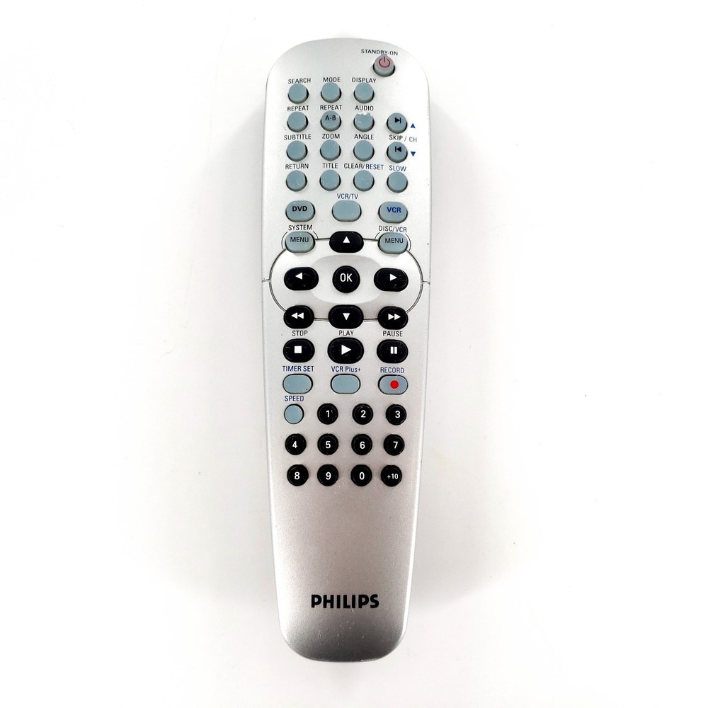 Genuine Philips NA725UD DVD/VCR Combo Remote Control OEM Tested & Works